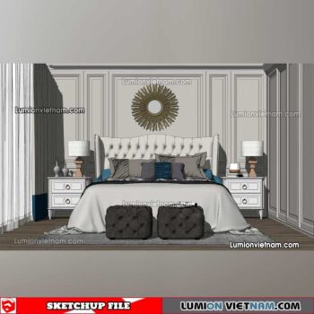 230122. Combo Bed Sketchup Models