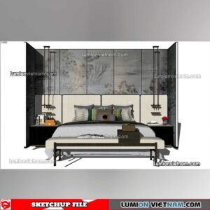 230122. Combo Bed Sketchup Models
