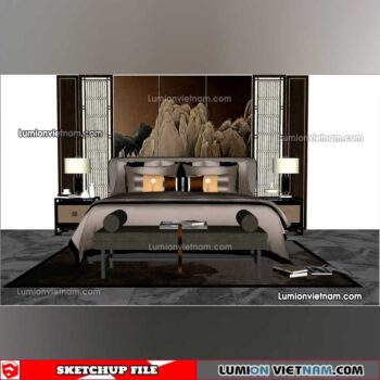 230122. Combo Bed Sketchup Models