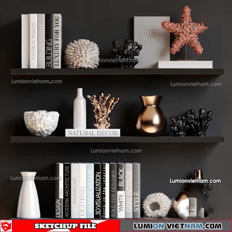 230128. Decor Sketchup Models