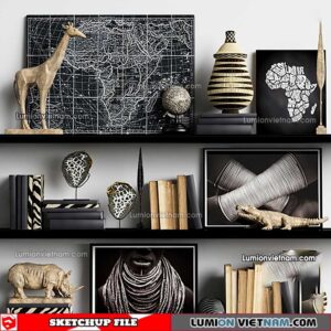 230128. Decor Sketchup Models