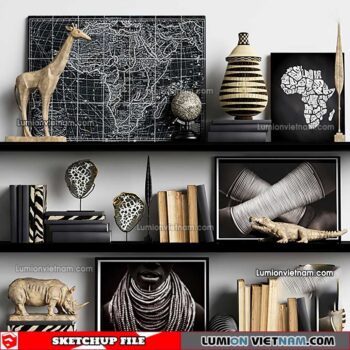 230128. Decor Sketchup Models