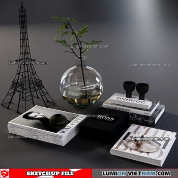 230128. Decor Sketchup Models