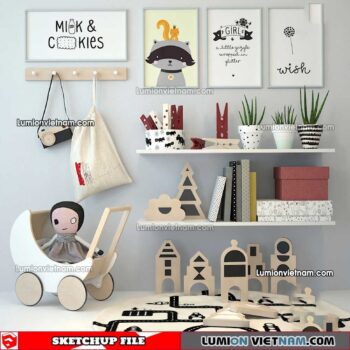 230128. Decor Sketchup Models