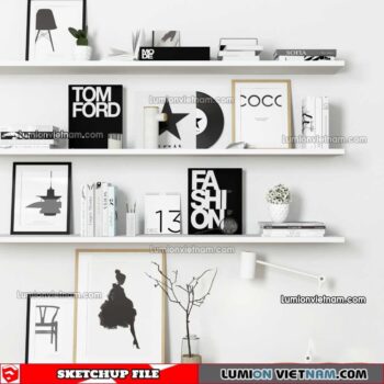 230128. Decor Sketchup Models