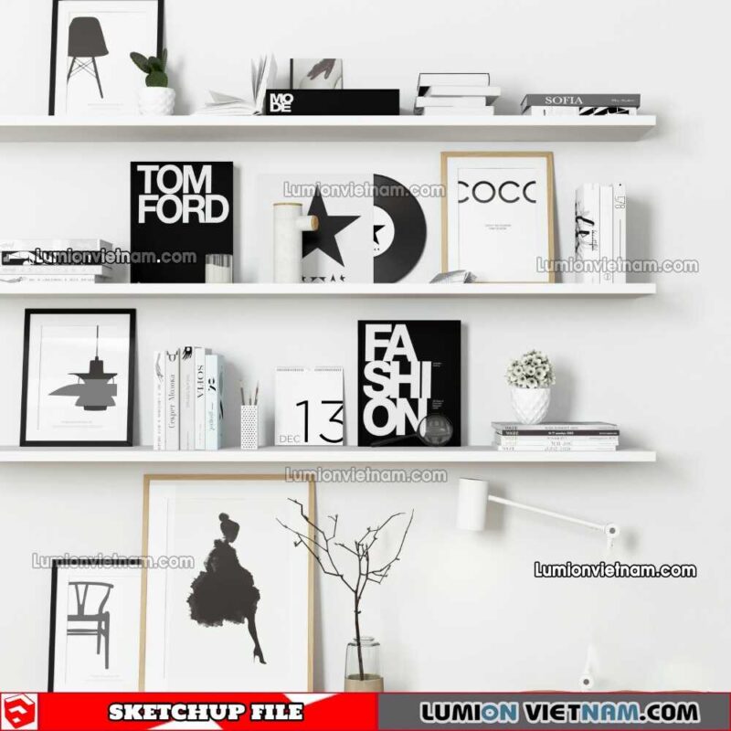 230128. Decor Sketchup Models