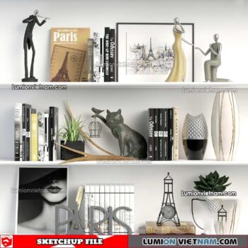 230128. Decor Sketchup Models