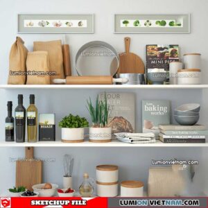 230128. Decor Sketchup Models