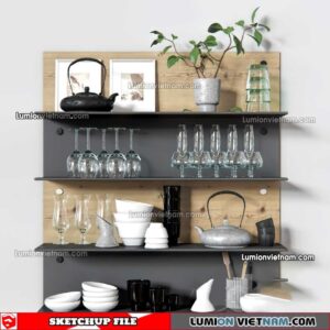 230128. Decor Sketchup Models