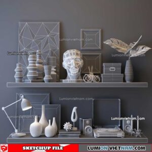 230128. Decor Sketchup Models