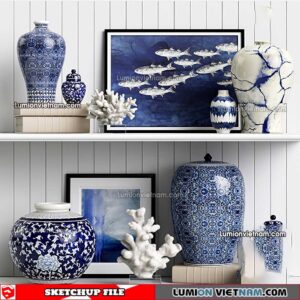 230128. Decor Sketchup Models