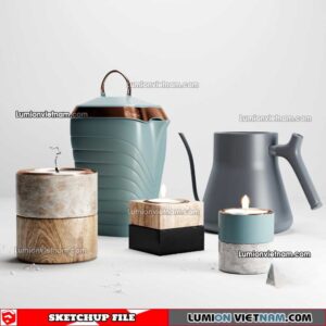 230128. Decor Sketchup Models