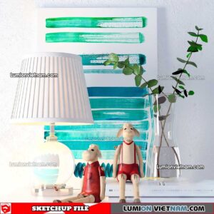 230128. Decor Sketchup Models