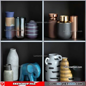 230128. Decor Sketchup Models