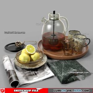 230128. Decor Sketchup Models