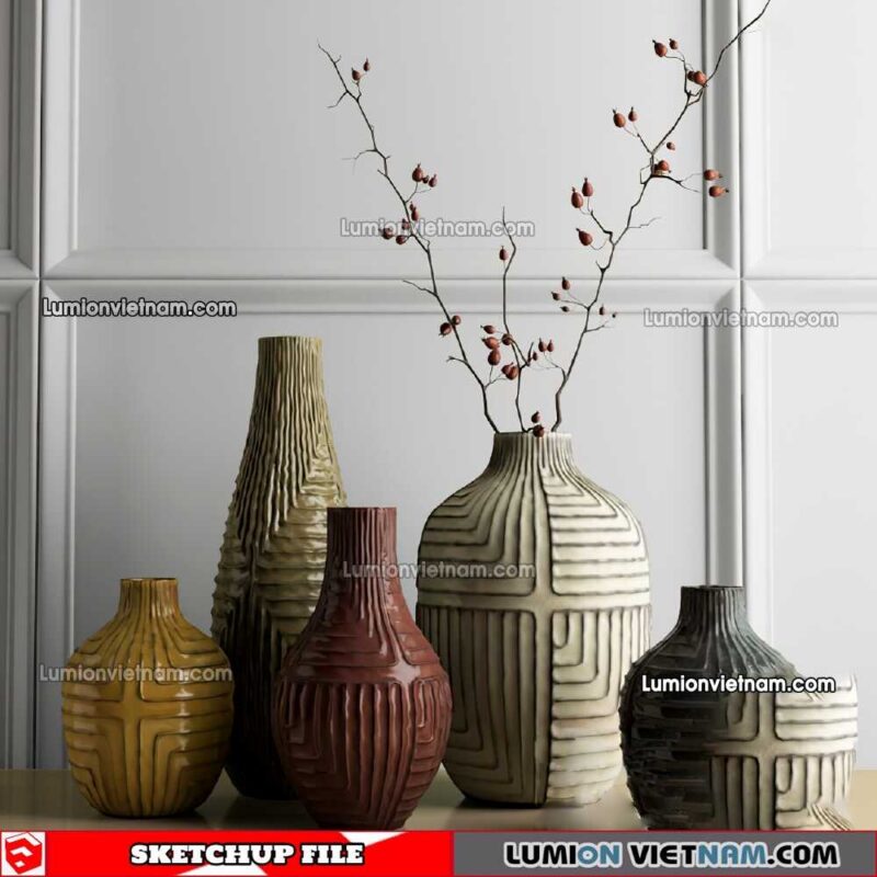 230128. Decor Sketchup Models