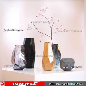 230128. Decor Sketchup Models