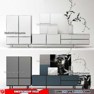 230128. Decor Sketchup Models