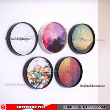 230128. Decor Sketchup Models