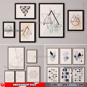 230128. Decor Sketchup Models