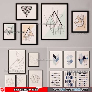 230128. Decor Sketchup Models