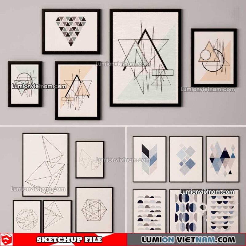 230128. Decor Sketchup Models