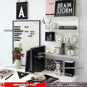 230128. Decor Sketchup Models