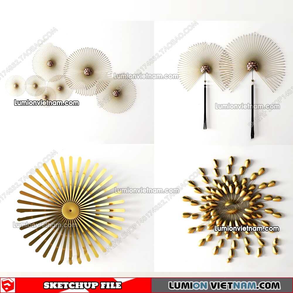 230205-Wall-Decor-(15)-Sketchup-Models