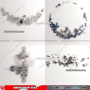 230205. Wall Decor Sketchup Models