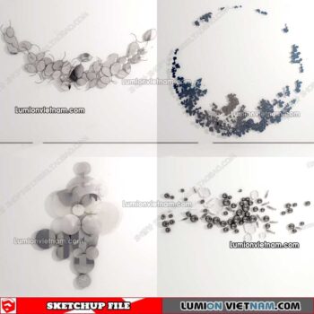 230205. Wall Decor Sketchup Models