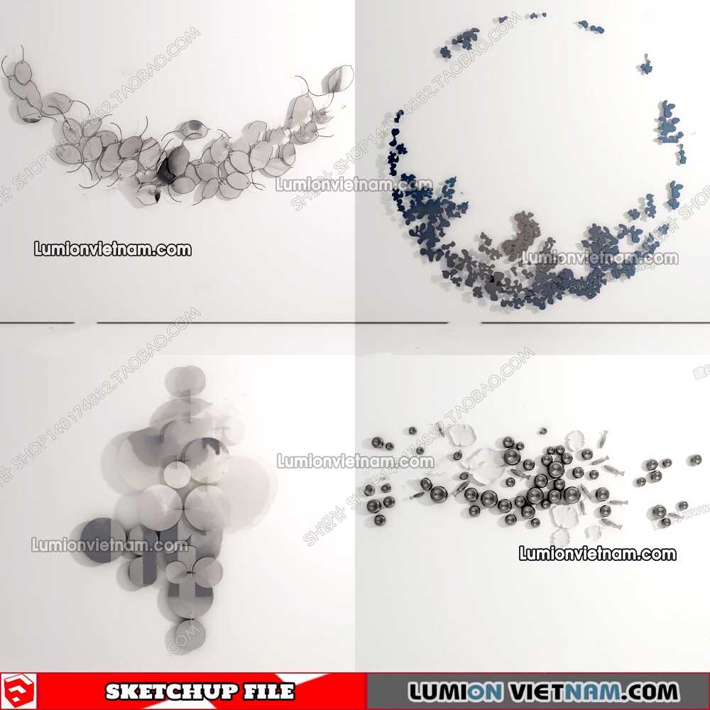 230205-Wall-Decor-(17)-Sketchup-Models