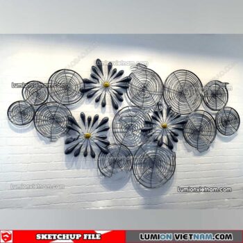 230205. Wall Decor Sketchup Models