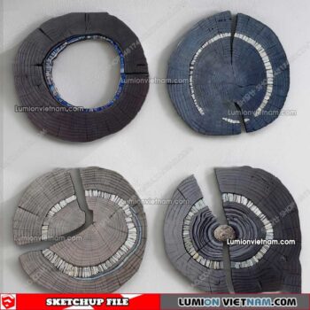 230205. Wall Decor Sketchup Models