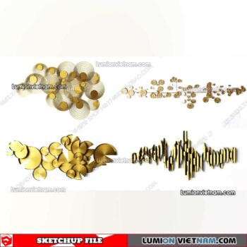 230205. Wall Decor Sketchup Models