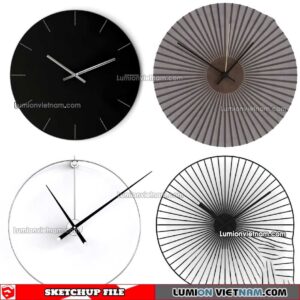 230205. Wall Decor Sketchup Models