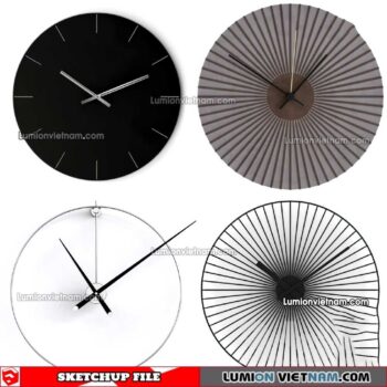 230205. Wall Decor Sketchup Models