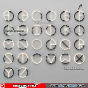 230205. Wall Decor Sketchup Models