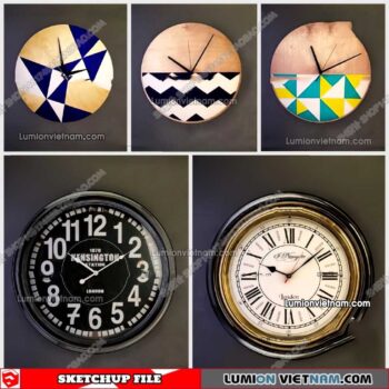 230205. Wall Decor Sketchup Models