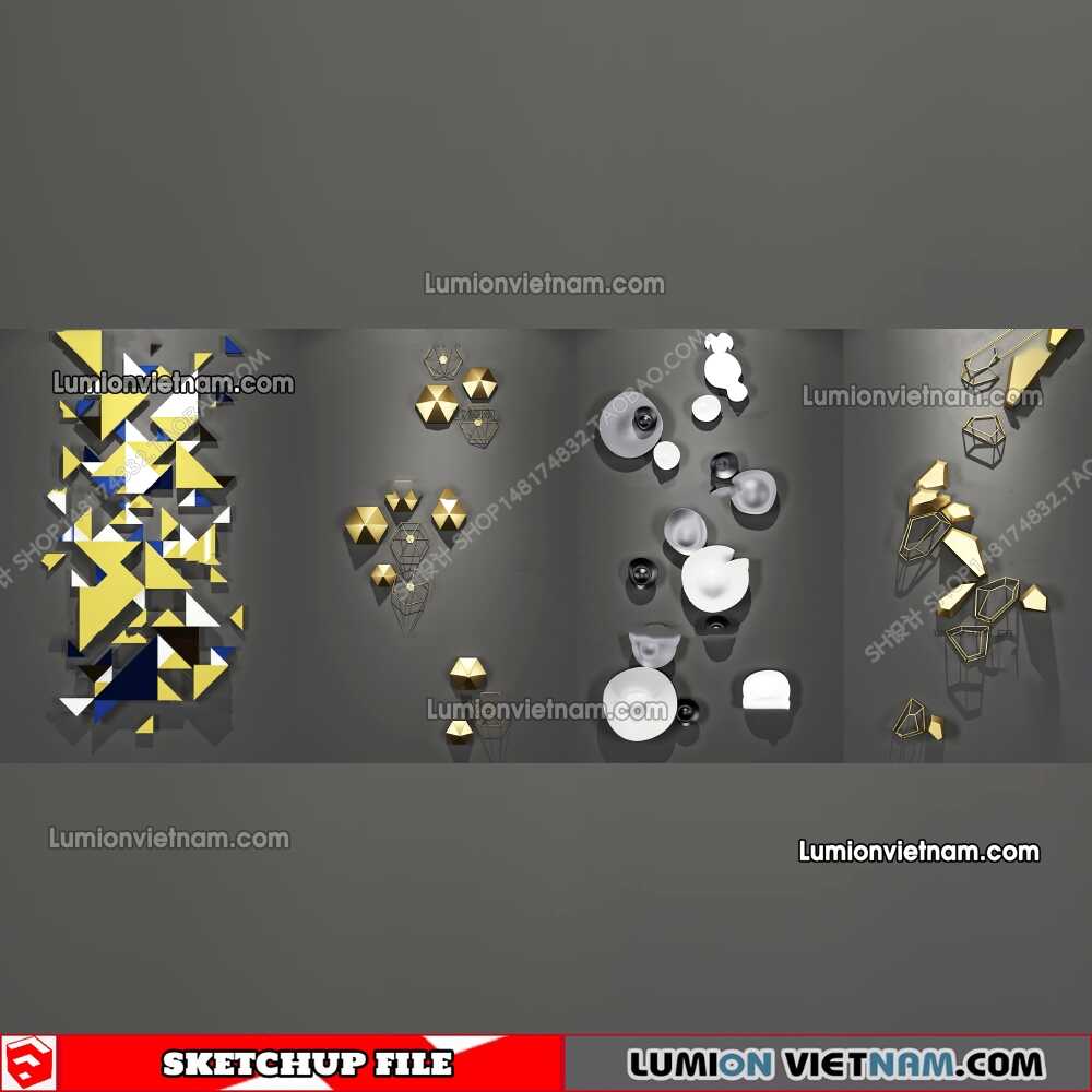 230205-Wall-Decor-(32)-Sketchup-Models