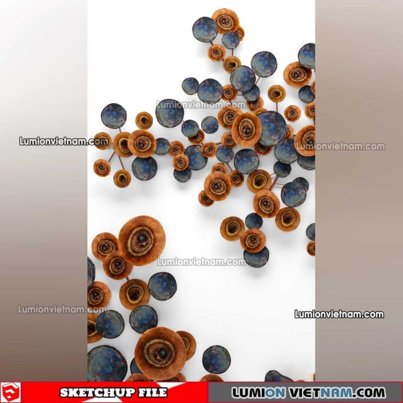 230205. Wall Decor Sketchup Models