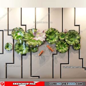 230205. Wall Decor Sketchup Models