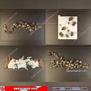 230205. Wall Decor Sketchup Models