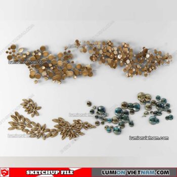 230205. Wall Decor Sketchup Models