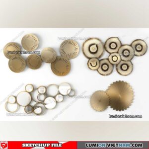 230205. Wall Decor Sketchup Models