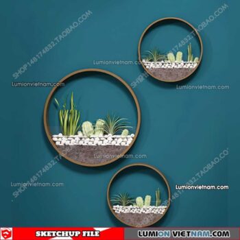 230205. Wall Decor Sketchup Models