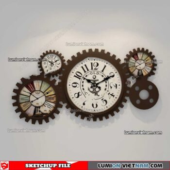 230205. Wall Decor Sketchup Models