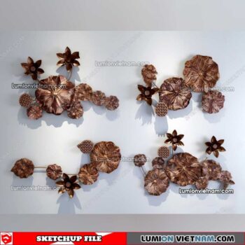 230205. Wall Decor Sketchup Models