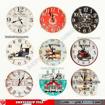 230205. Wall Decor Sketchup Models