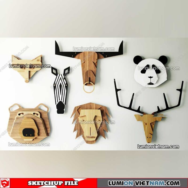 230205. Wall Decor Sketchup Models