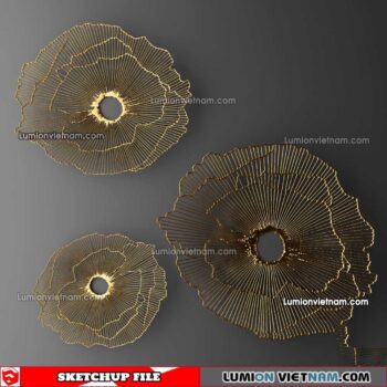 230205. Wall Decor Sketchup Models